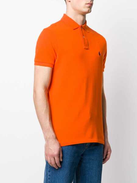 Tricouri Polo Ralph Lauren Pique polo shirt Orange Barbati (BM 18738714) 3