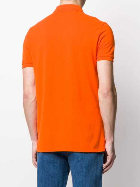 Tricouri Polo Ralph Lauren Pique polo shirt Orange Barbati (BM 18738714) 4