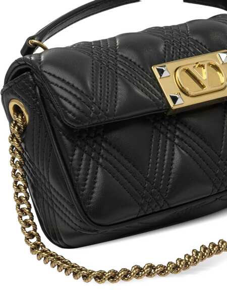 Genti tip postas Valentino Garavani Quiltie 67 crossbody bag Black Femei (BM 18738783) 3