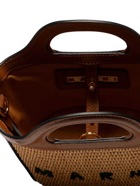 Genti de mana Marni Tropicalia handbag Beige Femei (BM 18738801) 5