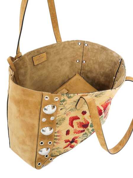 Genti de umar Valentino Garavani Nellcte shopper bag Beige Femei (BM 18738810) 4