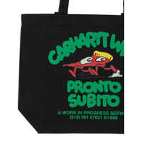 Genti de umar pentru Barbati - Genti de umar Carhartt Canvas Graphic tote shoulder bag Black Barbati (BM 18738927) - B-mall.ro