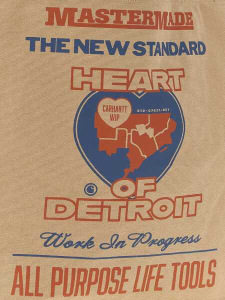 Genti de umar Carhartt Canvas Graphic tote shoulder bag Brown Barbati (BM 18738930) 3