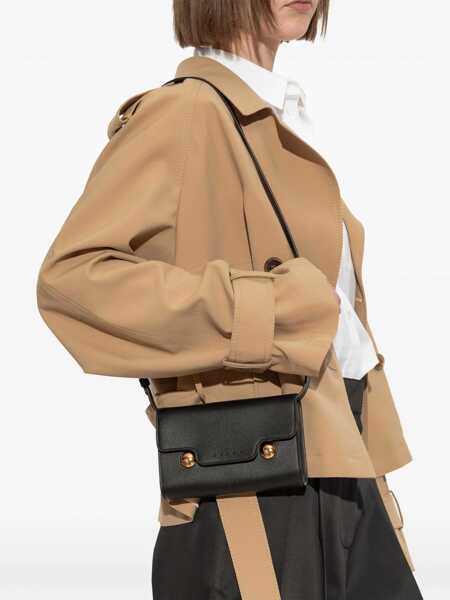 Genti tip postas Marni Trunkaroo crossbody bag Black Femei (BM 18738978) 2