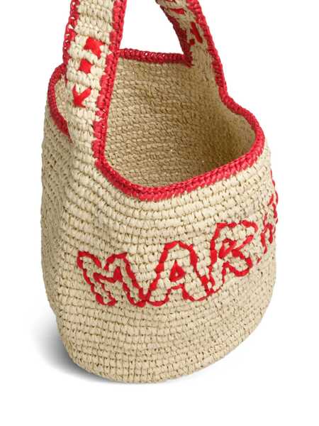 Genti de umar Marni Nassa hobo shoulder bag Beige Femei (BM 18738981) 4