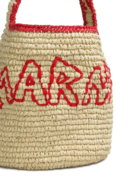 Genti de umar Marni Nassa hobo shoulder bag Beige Femei (BM 18738981) 5