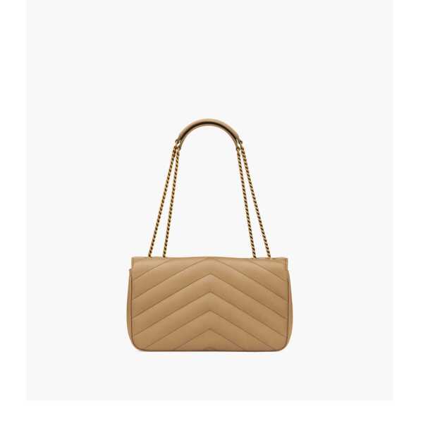Genti de mana Saint Laurent Saint Laurent Lou Lou Medium Shoulder Bag Beige Femei (BM 18739053) 3