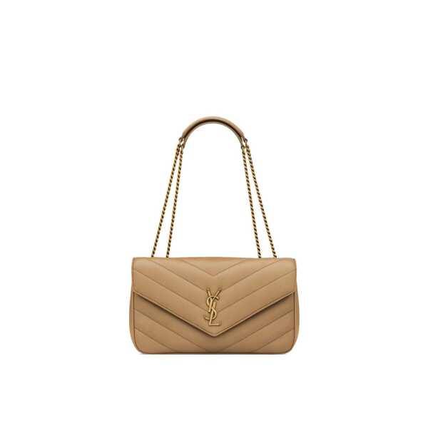 Genti de mana Saint Laurent Saint Laurent Lou Lou Medium Shoulder Bag Beige Femei (BM 18739053) 1