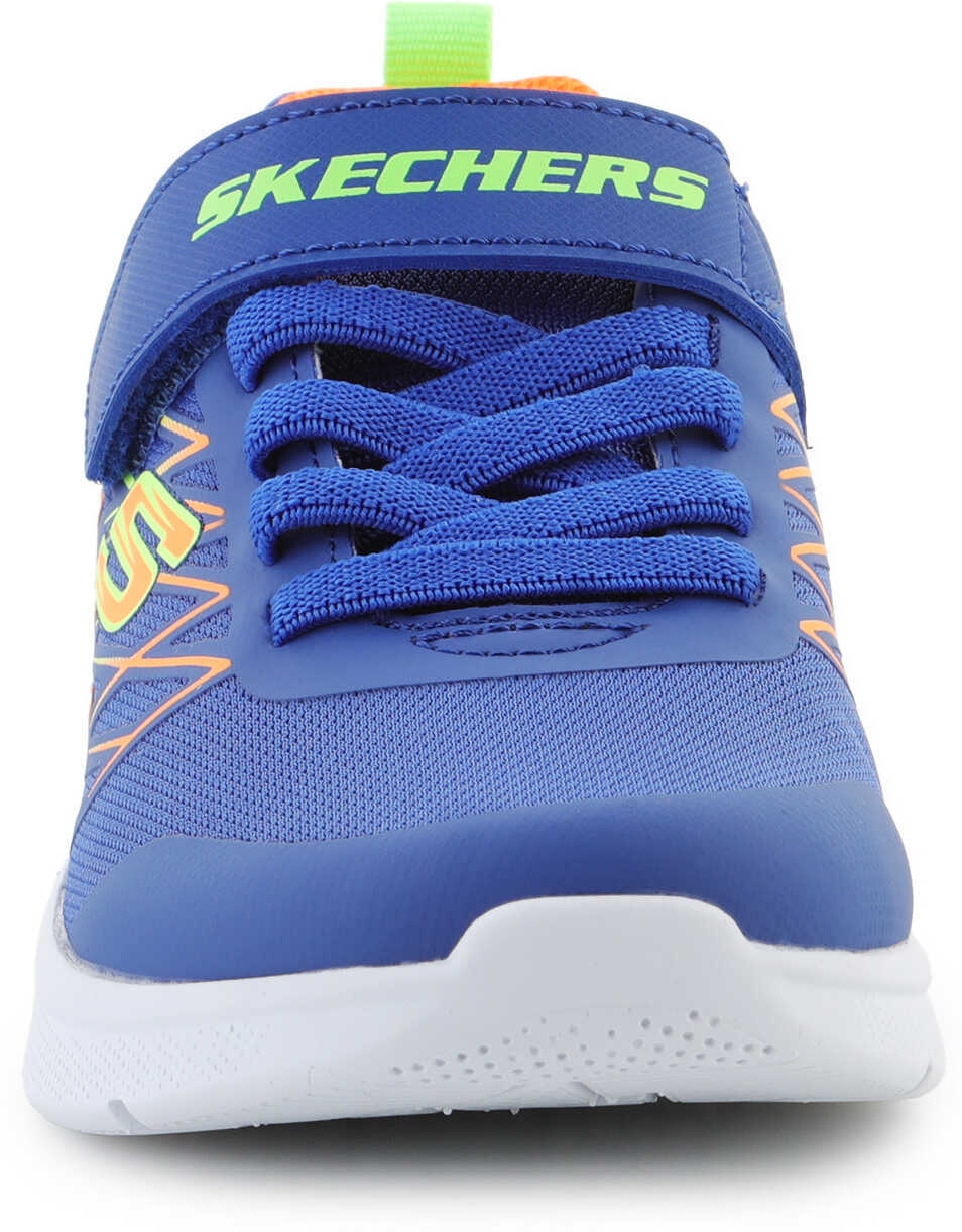 Sneakers SKECHERS MICROSPEC - TEXLOR Blue/Orange Blue Baieti (BM 18739057) 2