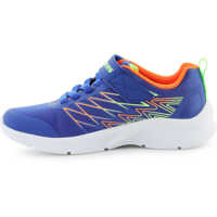 Sneakers pentru Baieti - Sneakers SKECHERS MICROSPEC - TEXLOR Blue/Orange Blue Baieti (BM 18739057) - B-mall.ro