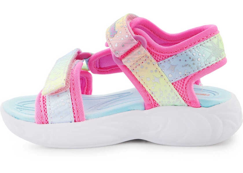 Sandale SKECHERS S-Lights Unicorn Dreams Sandal-Majestic Bliss Pink/Multi Pink Fete (BM 18739060) 4