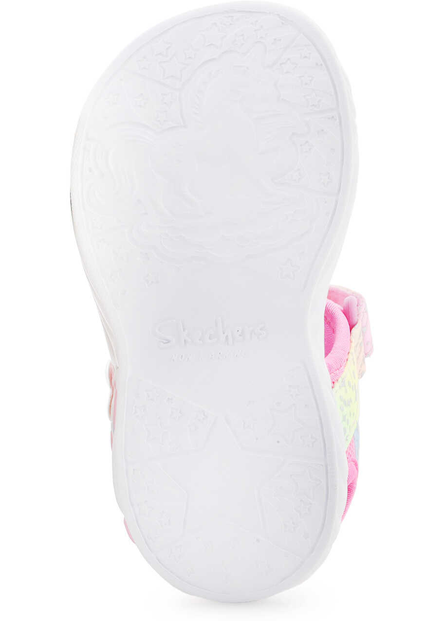 Sandale SKECHERS S-Lights Unicorn Dreams Sandal-Majestic Bliss Pink/Multi Pink Fete (BM 18739060) 7