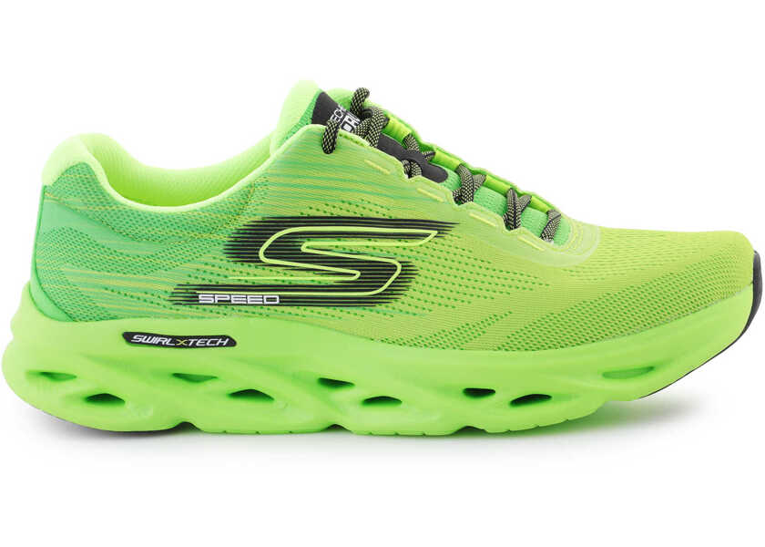 Pantofi alergare SKECHERS Go Run Swirl Tech Speed  Rapid Motion Green Green Barbati (BM 18739066) 6