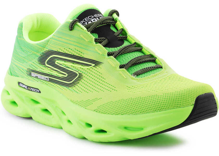 Pantofi alergare SKECHERS Go Run Swirl Tech Speed  Rapid Motion Green Green Barbati (BM 18739066) 1