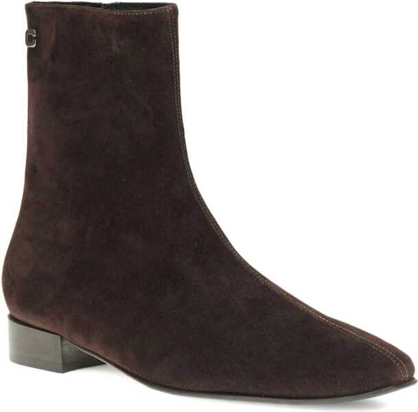 Bocanci casual CAREL PARIS Aiglon Ankle Boots BROWN Femei (BM 18739087) 2