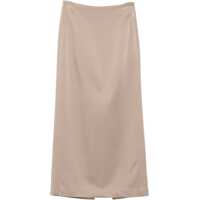 Fuste Satin midi Skirt Femei