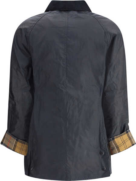 Geci de iarna Barbour Breadnell waxed Jacket NAVY Femei (BM 18739195) 2