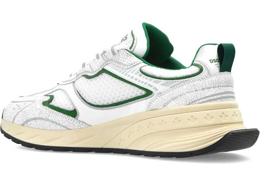 Sneakers DSQUARED2 Sprinter Sneakers BIANCO SPORCOSMERALDO Barbati (BM 18739285) 2