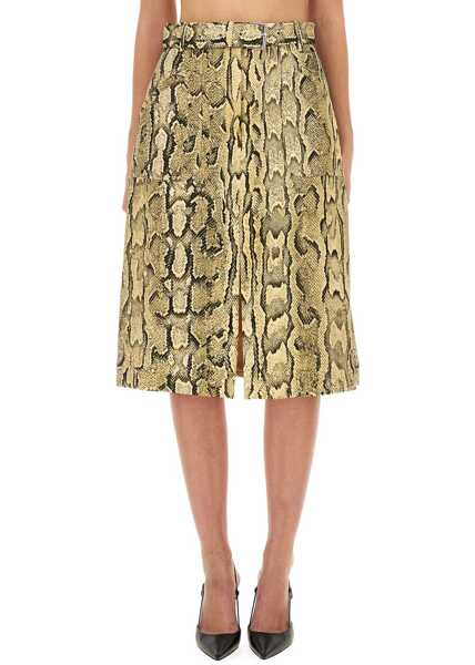 Fuste casual Dries Van Noten Skirt With Animal Pattern ANIMALIER Femei (BM 18739324) 1