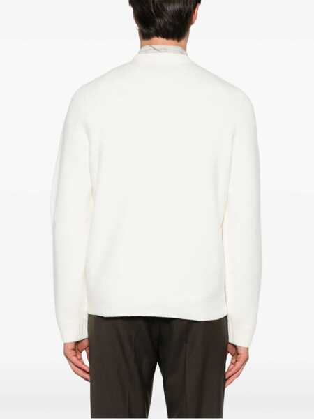 Pulovere casual A.P.C. Jersey Edward IVORY Barbati (BM 18739339) 4