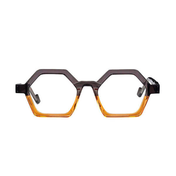 Ochelari de soare MATTTEW Matttew Floyd Eyeglasses 1076 ORANGE/GRAY Femei (BM 18739971) 1