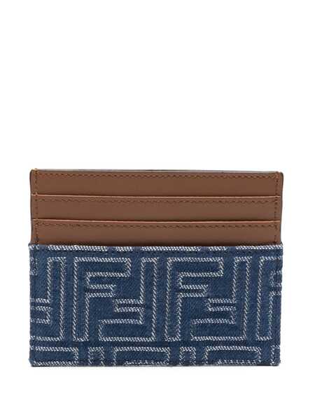 Portofele Fendi Fendi Wallets BLUE Barbati (BM 18740463) 2