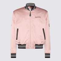 Geci Alexander McQueen Pink And Black Cotton Casual Jacket Barbati