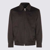 Geci Lardini Dark Grey Wool Casual Jacket Barbati