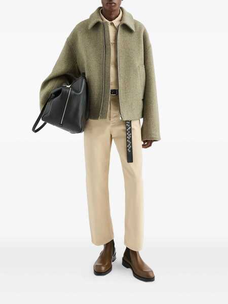 Geci Jil Sander Jil Sander Light Green Wool Casual Jacket GREEN Barbati (BM 18741111) 1