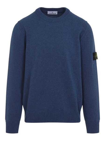 Pulovere Stone Island Stone Island Sweaters STEEL BLUE Barbati (BM 18741240) 1