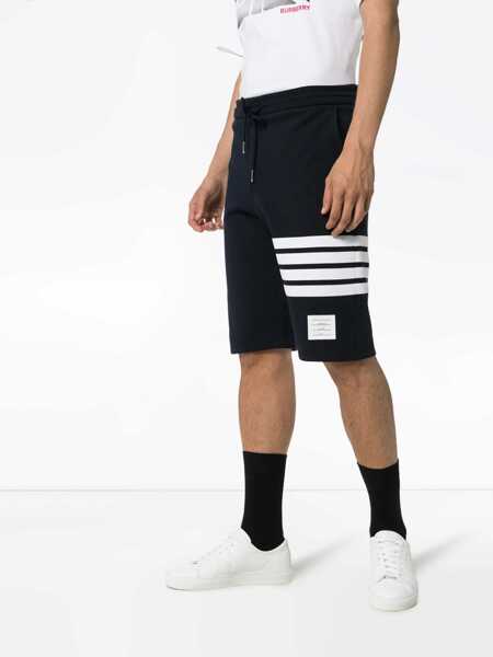 Pantaloni Thom Browne Thom Browne Shorts BLUE Barbati (BM 18741414) 3