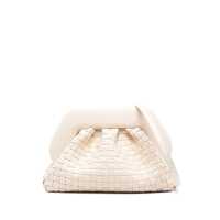 Genti mini Themoirè Vegan Pu Clutch Bag Femei