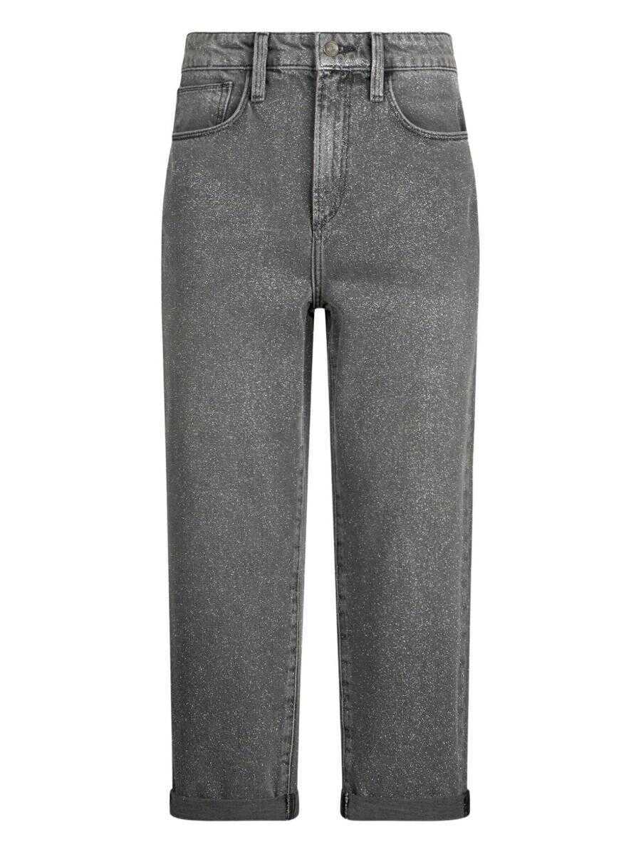 Pantaloni casual Liu Jo Liu Jo Trousers NERO ARGENTO Femei (BM 18741585) 1