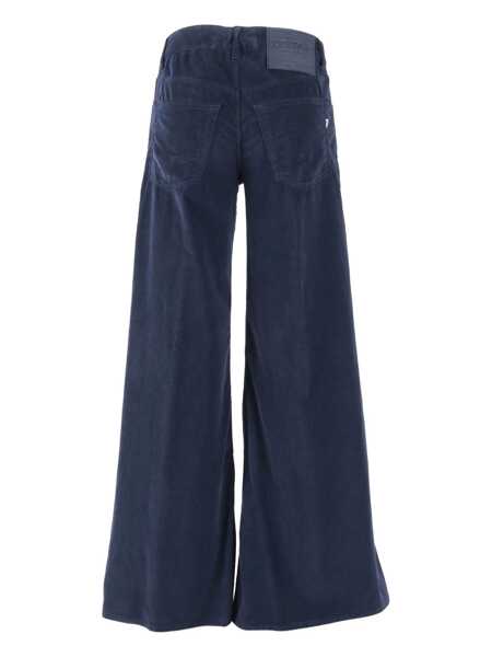 Blugi drepti Dondup MARLEN PANTS Blue Femei (BM 18741633) 2