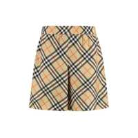 Pantaloni Burberry Check Motif Bermuda Shorts Barbati