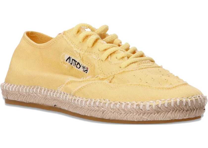 Sneakers AUTRY Espadrilles Sandy YELLOW Femei (BM 18742384) 2