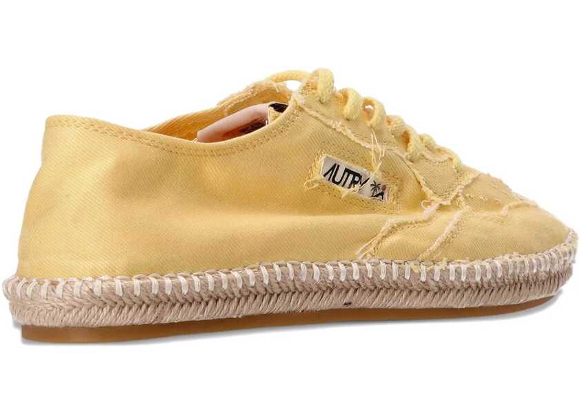 Sneakers AUTRY Espadrilles Sandy YELLOW Femei (BM 18742384) 3