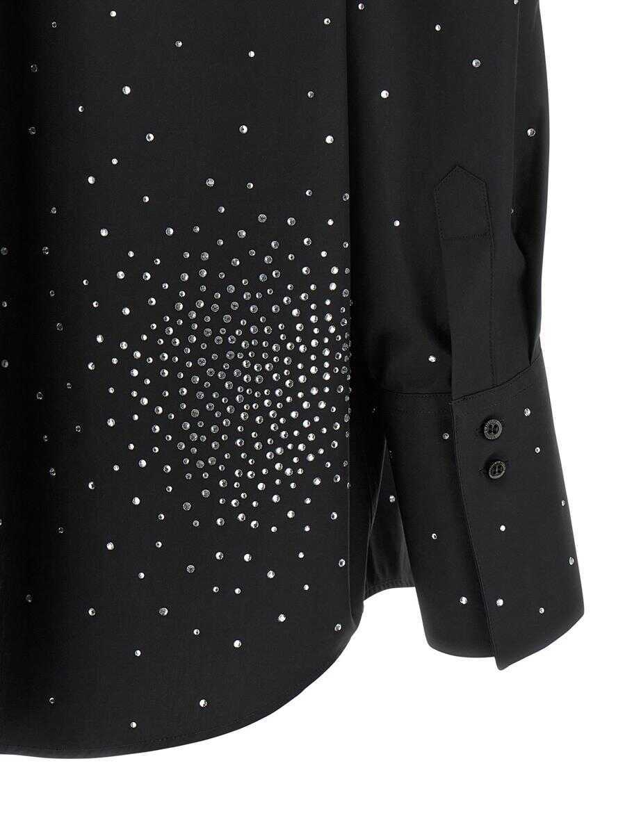 Camasi GIUSEPPE DI MORABITO Giuseppe Di Morabito Rhinestone Shirt Black Femei (BM 18742854) 4