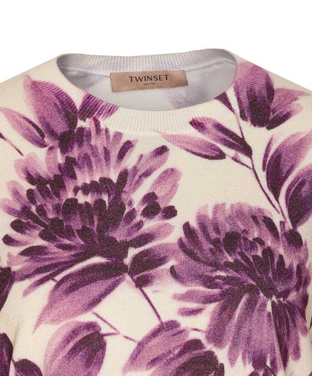 Pulovere TWINSET Twinset Sweaters WHITE Femei (BM 18743316) 4