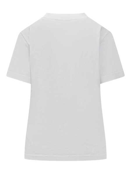 Tricouri MSGM Msgm Msgm T-Shirt WHITE Femei (BM 18743676) 2