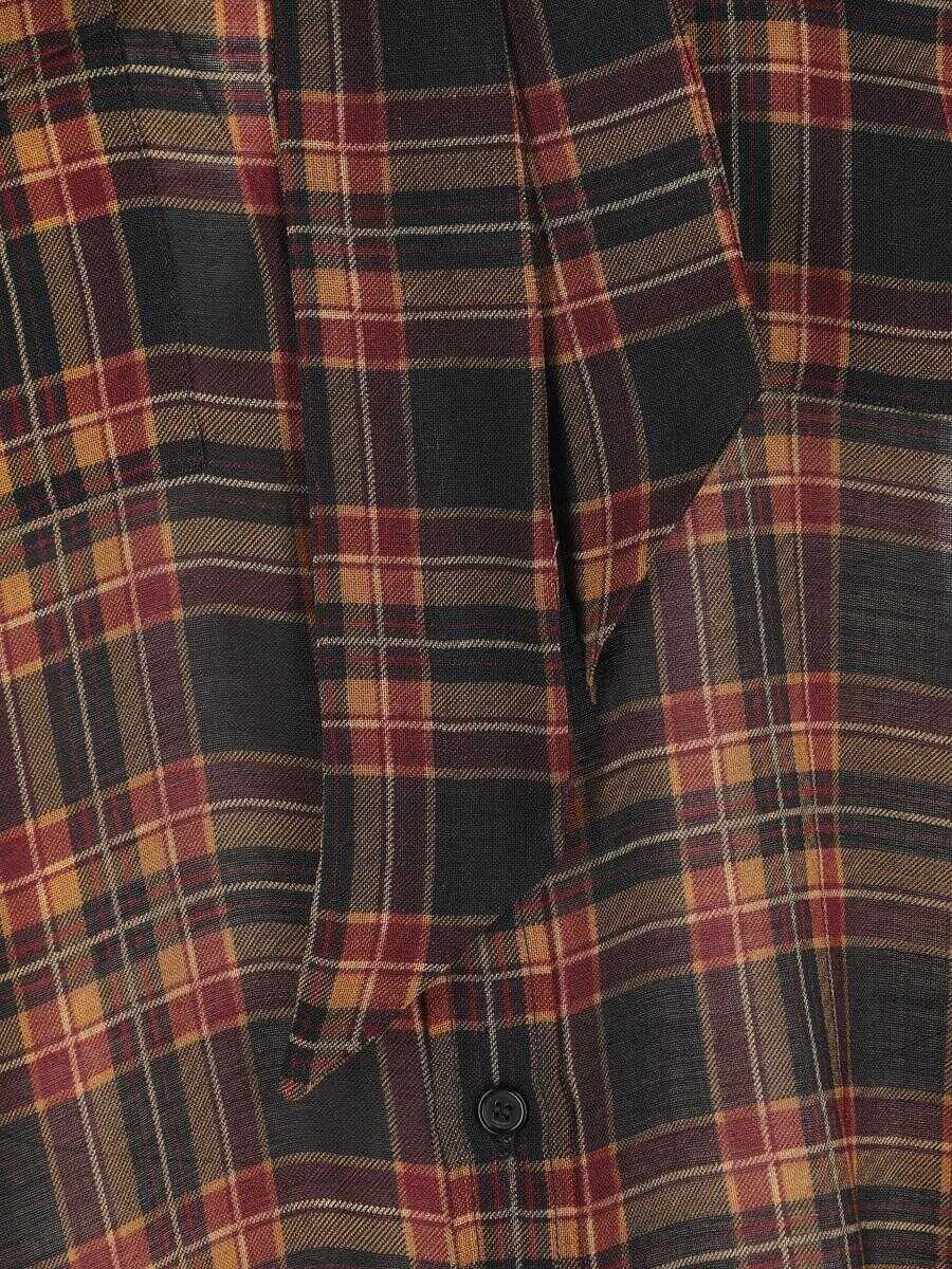 Camasi Saint Laurent Saint Laurent Shirts CASSANDRAS CHECKS Femei (BM 18743973) 3
