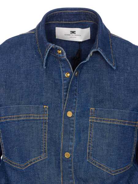 Rochii Elisabetta Franchi Elisabetta Franchi Dresses BLUE Femei (BM 18744312) 4