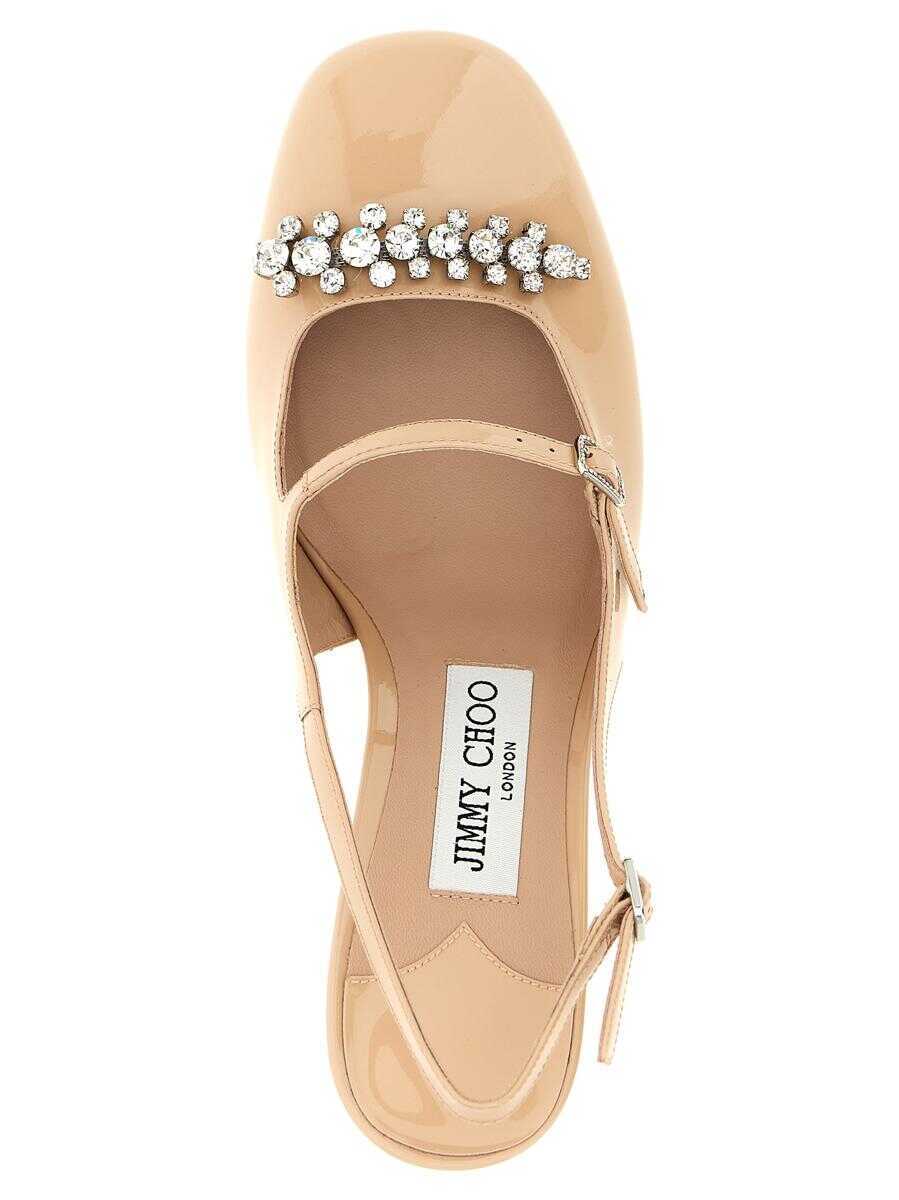 Pantofi cu toc Jimmy Choo Jimmy Choo Belinda Slingback PINK Femei (BM 18744390) 4