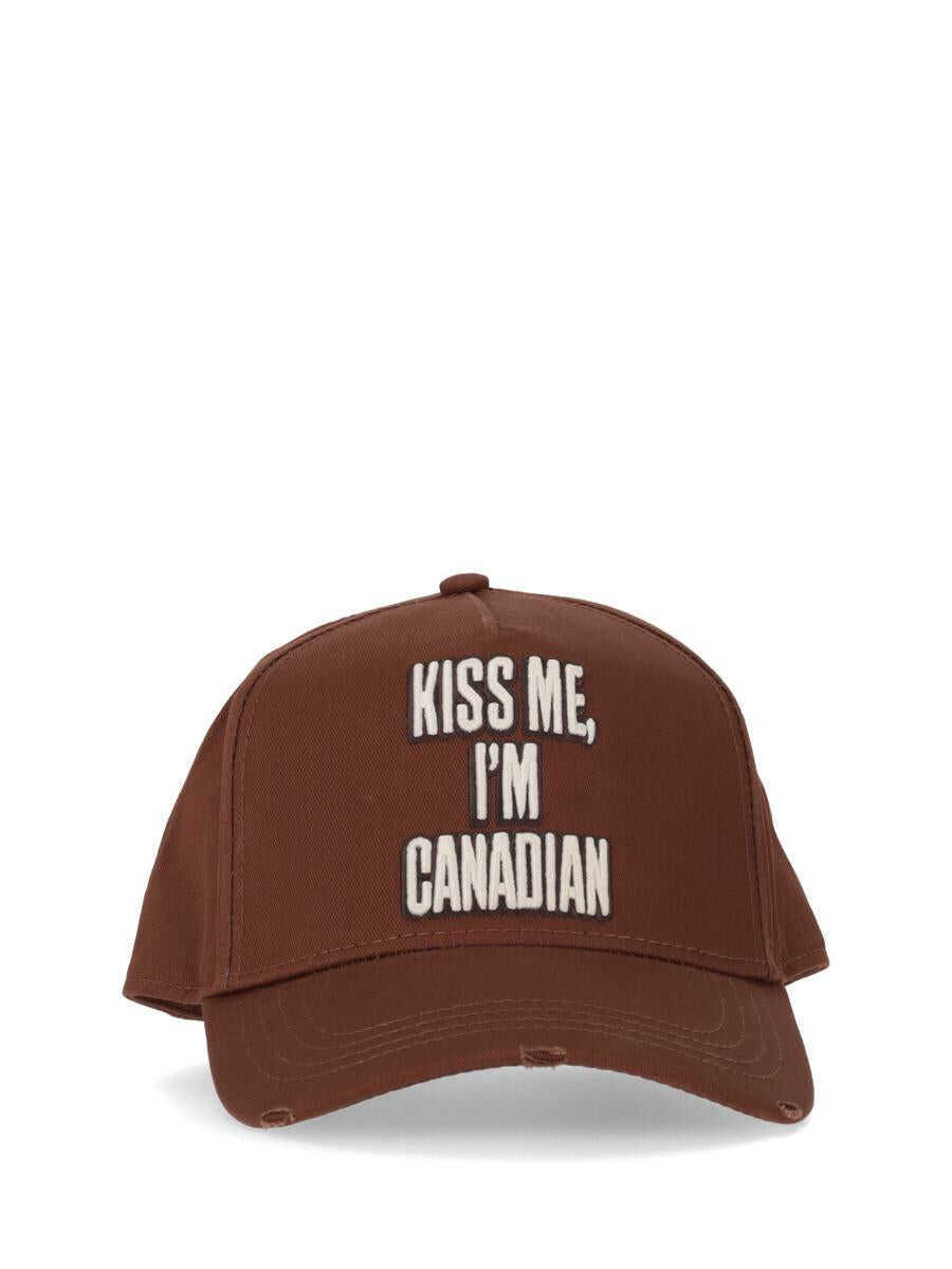 Sepci DSQUARED2 DSQUARED2 Embroidered Baseball Caps NOCCIOLA Barbati (BM 18744426) 1