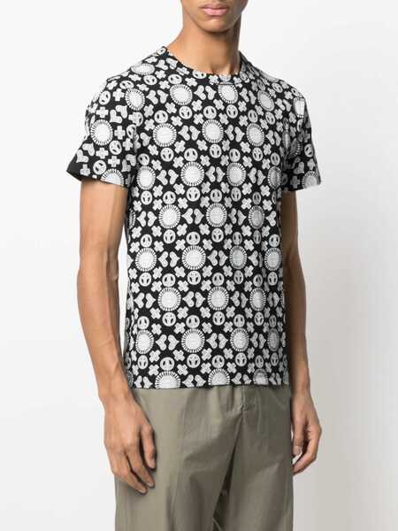Topuri 10 CORSO COMO 10 Corso Como T-Shirts And Polos BLACK-WHITE-GREY Femei (BM 18744612) 3