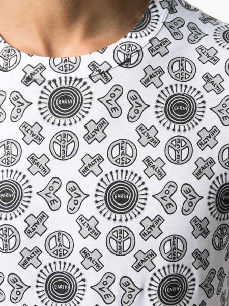 Topuri 10 CORSO COMO 10 Corso Como T-Shirts And Polos WHITE-BLACK-GREY Femei (BM 18744615) 5