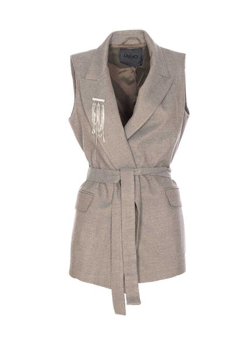 Geci Liu Jo Liu Jo Jackets GREY Femei (BM 18744690) 1