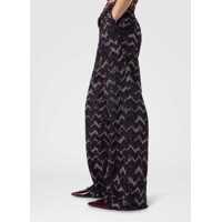 Imbracaminte Dama pagina 309 - Pantaloni casual MISSONI BEACHWEAR Missoni Pants BLACK/PURPLE Femei (BM 18744966) - B-mall.ro