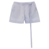 Pantaloni casual Giovanni Bedin Striped Silk Shorts Femei