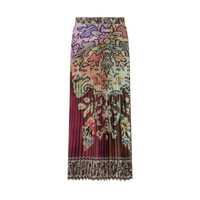 Fuste Pierre-Louis Mascia Pierre-Louis Mascia Printed Pleated Skirt Femei
